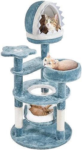 Yaheetech Cute Shark Cat Tree for Kittens by Yaheetech