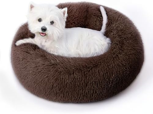 Calming Round Dog Bed & Cat Bed by SunstyleHome