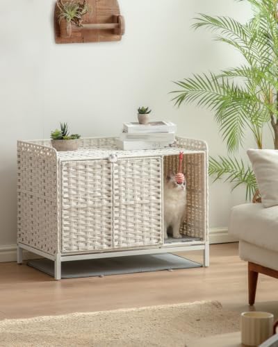 SETVSON Cat Litter Box Enclosure Furniture - Image 2