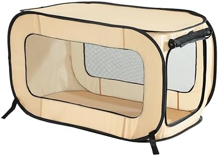 Portable Collapsible Pop Up Kennel by BeatriceHomeFashions