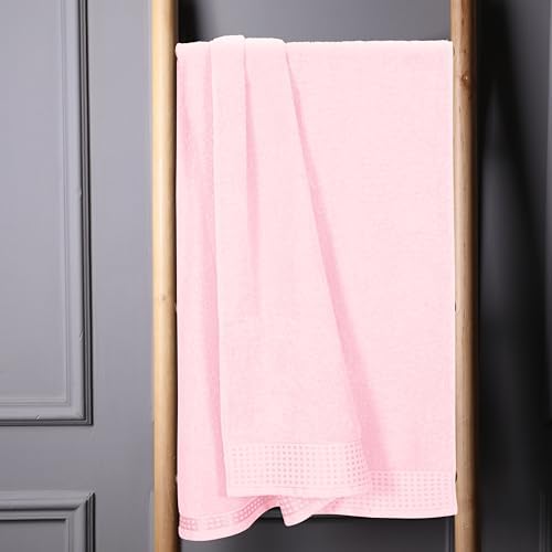 GLAMBURG 100% Cotton Oversized 2 Pack Bath Sheets 35x70, Ultra Soft Highly - Image 3