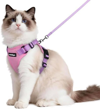 rabbitgoo Cat Harness and Leash Set, Escape Proof Vest by rabbitgoo
