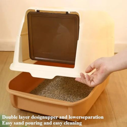 Fully Enclosed Cat Litter Box - Image 3