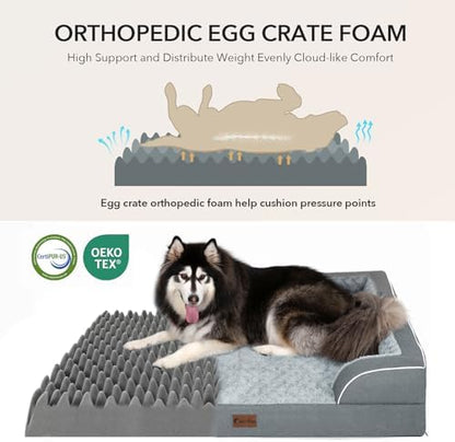 Waterproof Orthopedic Dog Bed for Extra Large Dogs - Image 2