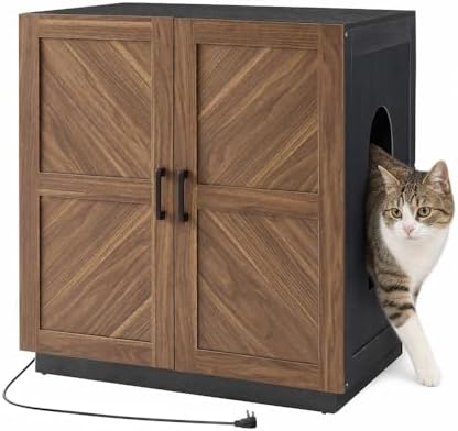 unipaws Cat Litter Box Enclosure by unipaws