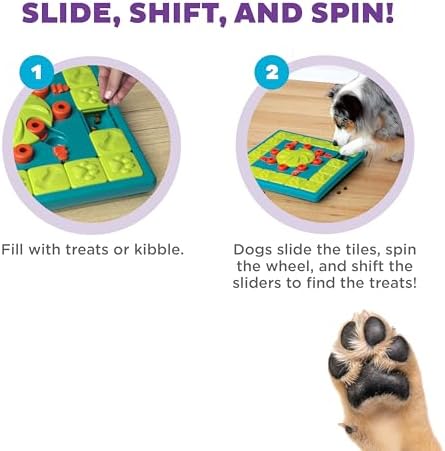 Outward Hound Nina Ottosson MultiPuzzle Dog Toy Treat Puzzle - Image 3