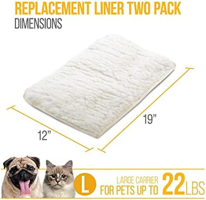 Sherpa Replacement Liners for Travel Pet Carriers - Image 2