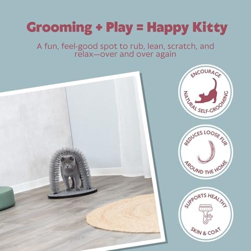 TRIXIE 13-in Cat Self-Grooming Arch - Image 2