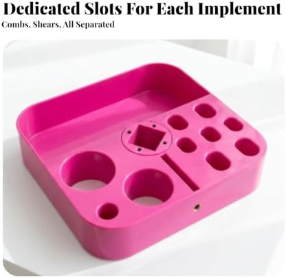Space-Saving Tool Holder with Clamp | Easy to Install, Pet Grooming Organizer - Image 5