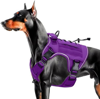 Heavy-Duty Tactical Dog Harness by Bruvoalon