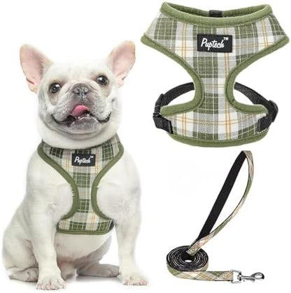 PUPTECK Small Dog Harness and Leash Set No Pull by PUPTECK