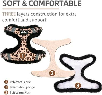 PUPTECK Dog Harness and Leash Set Small Sized, Step in No Pull Adjustable Puppy - Image 2