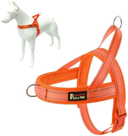 Plutus Pet No Pull Dog Harness for Medium Sized Dog, Breathable Mesh Padded by PLUTUSPET