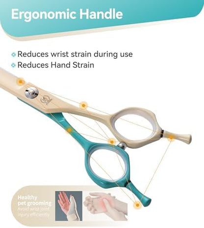 Curved Dog Grooming Scissors - Image 3