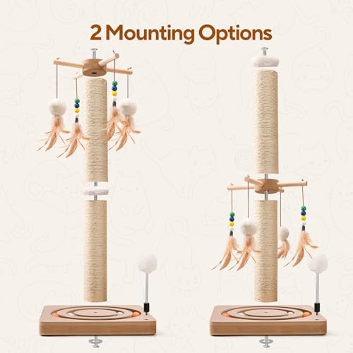 LIFLIX 25 Inches Cat Scratching Post - Image 6