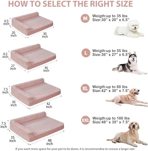 BFPETHOME Orthopedic Washable Dog Bed, Sleeping Couch - Image 4