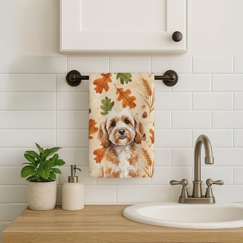 Caroline's Treasures Cavapoo Dogs Kitchen Towel 15x25 in - Image 2
