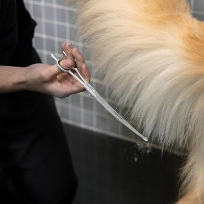 Tweezerman 9" Pet Grooming Shears-Safety Round Tips - Image 4