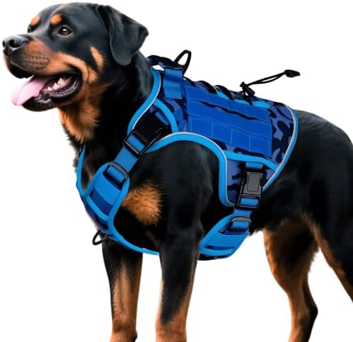 Heavy-Duty Tactical Dog Harness by Bruvoalon