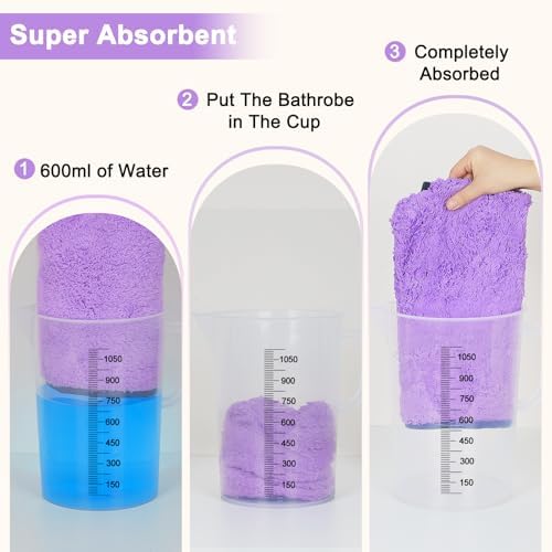Unicorn Catcher Dog Bathrobe Super Absorbent Quick Drying Robe - Image 3