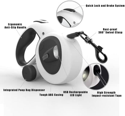 4-in-1 Retractable Dog Leash - Image 2