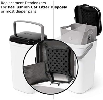 Bamboo Charcoal Deodorizer Bag for Litter Disposal Box/Diaper Pails - Image 2