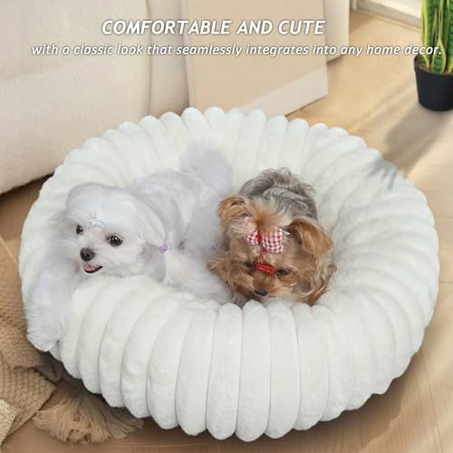 Donut Small Dog Bed Washable - Image 2
