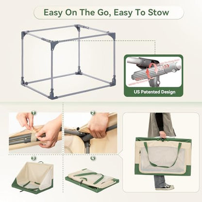 A 4 Pet 36-in Collapsible Soft Dog Crate, Large Dogs - Image 4