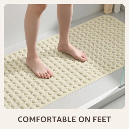 OTHWAY Bath Tub Shower Mat Non Slip, Bathtub Floor Liner Mats - Image 5
