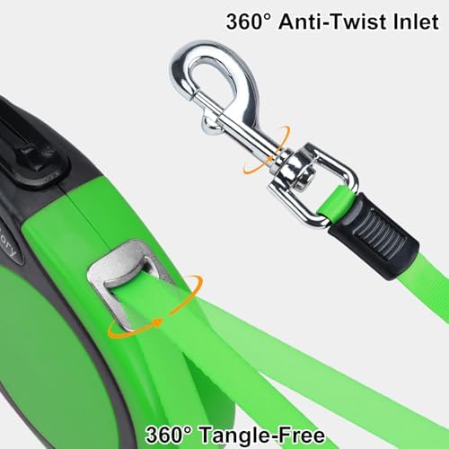 Taglory Retractable Dog Leash, One-Handed Brake - Image 5