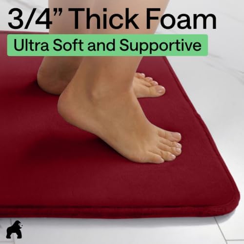 GORILLA GRIP® Memory Foam Bath Rug - Image 4