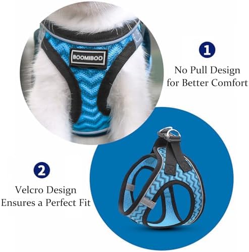 Dog Harness with Leash Set, Step-in Adjustable Puppy Pet Vest - Image 3
