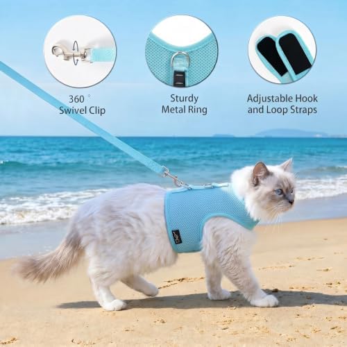Cat Harness and Leash Set for Walking Escape Proof - Image 6