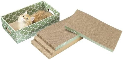 MECOOL Cat Scratching Board，5PC Cat Scratch Pad by MECOOL