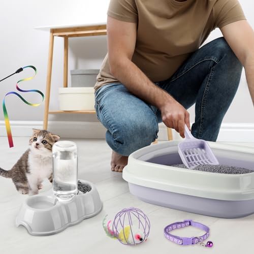 Tioncy 7 Pcs Kitten Litter Box Starter Kit - Image 6