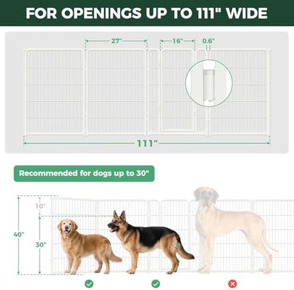 FXW Dog Gate, Extra Wide Adjustable - Image 6