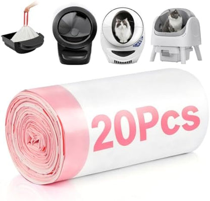 SZEE 2X Thicker Automatic Cat Litter Box Bags Fit by SZEE