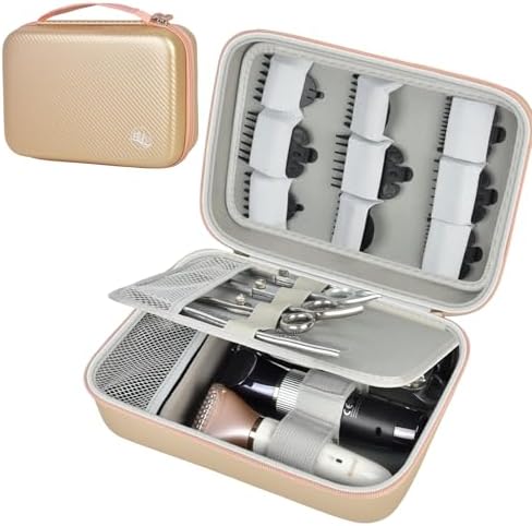 Boobowl Barber Accessories Bag for Clippers and Supplies, Hair Clipper Box by BOOBOWL