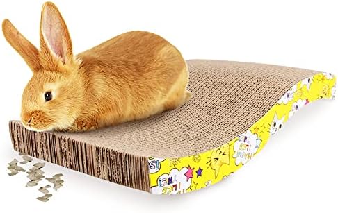 SunGrow Rabbit, Ferret & Cat Scratcher Board, Prevent Electric Shock from Wire by SunGrow