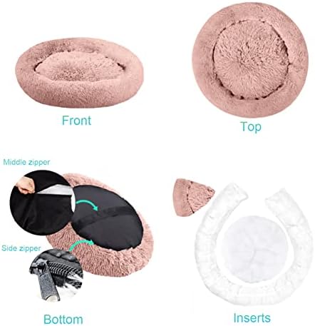 SAVFOX 54 inches Calming Donut Dog Bed - Image 5