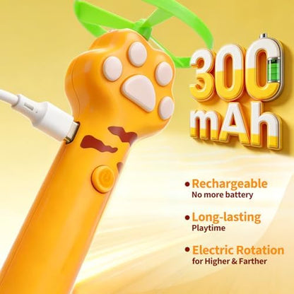 BABORUI Cat Toy Disc Launcher, Rechargeable Interactive Cat Fetch Toy Launcher - Image 3