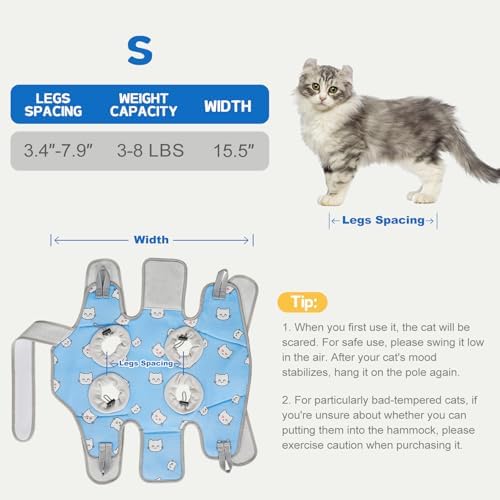 Supet Cat Grooming Hammock Harness - Image 5