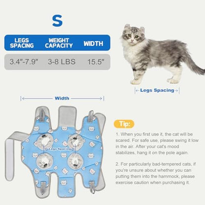 Supet Cat Grooming Hammock Harness - Image 5