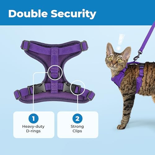 Voyager Escape-Proof Step-in Cat Harness & Leash - Image 5