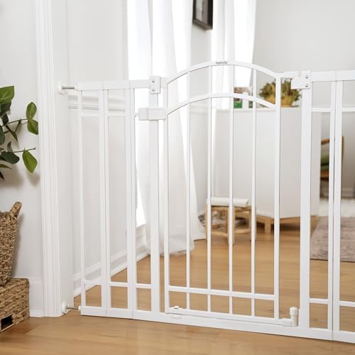 Ingenuity Decorative Extra Tall Baby Gate & Dog Gate, 28.5"-48" Wide, Hardware - Image 2