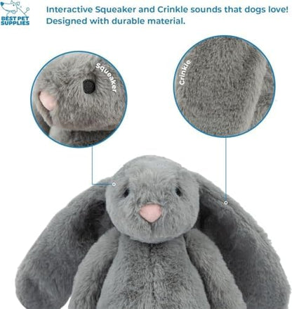 Best Pet Supplies Bunny Buddy Squeaky Plush Dog Toy - Image 4