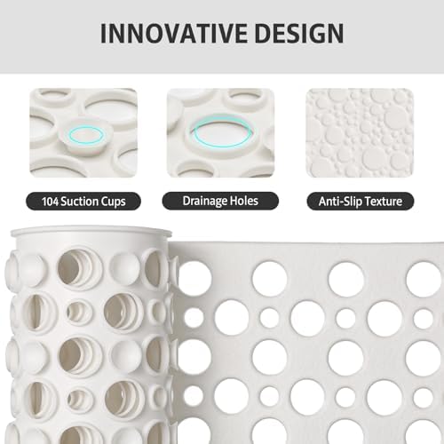 XIYUNTE Shower Mat Non Slip Bath Mat - Image 3