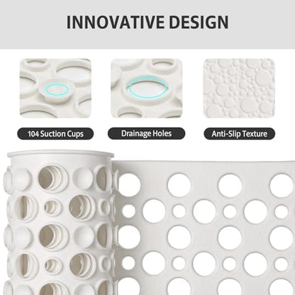 XIYUNTE Shower Mat Non Slip Bath Mat - Image 3
