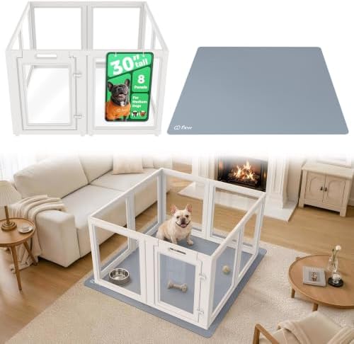 FXW AuraSpace Acrylic Indoor Dog Playpen by FXW