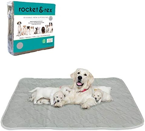 Premium XL Non-Slip, Leakproof Dog Playpen Mat by rocket+%26+rex